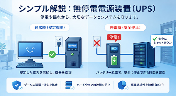 無停電電源装置(UPS)