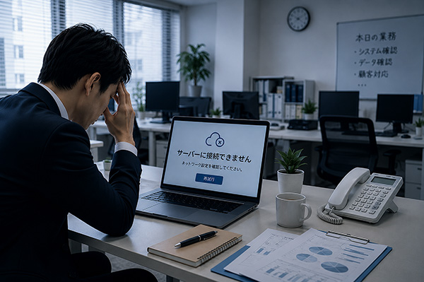 サーバにつつながない